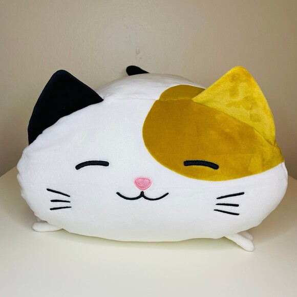 Other - NWT Takasiji Mochi Calico Kitty plushie 14”